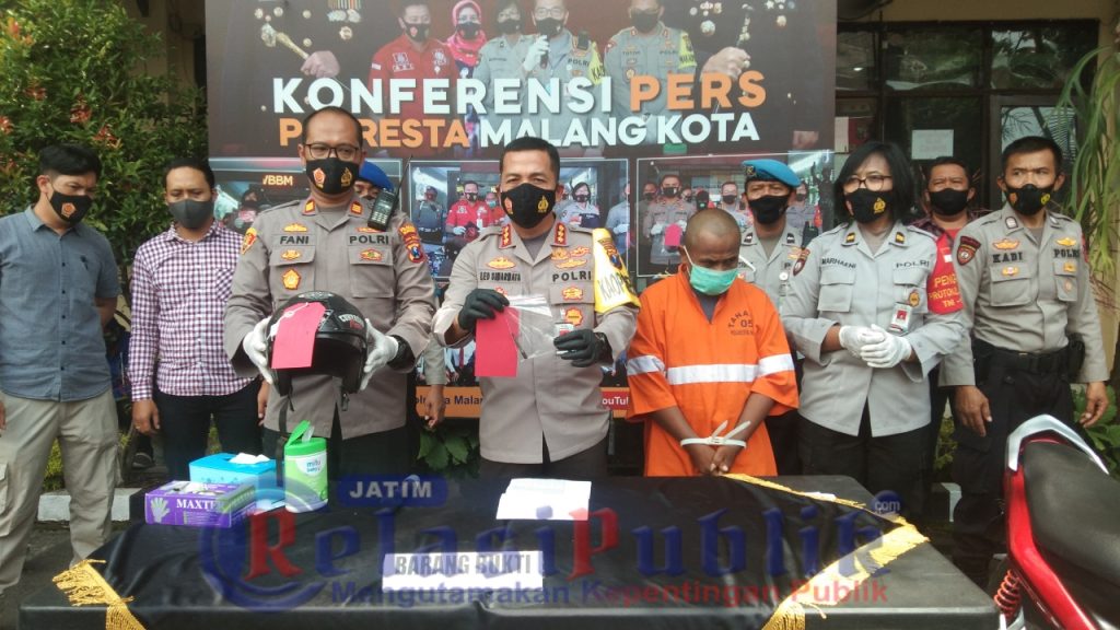 Polresta Malang Kota Ringkus Pelaku Curanmor