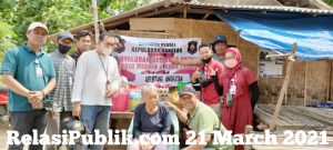 Bakti Sosial,Relawan Peduli Kepulauan (RPK) Salurkan Bantuan Pada Kaum Dhuafa