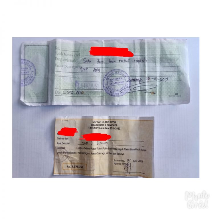 Dugaan Pungli di SMAN 2 Sumenep, Diduga Kacabdin menyetujui Dugaan Pungli di SMAN 2 Sumenep, Diduga Kacabdin menyetujui