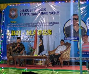 DPC Giliiyang LBH MABES Sumenep, Gelar Santunan Anak Yatim dan Diskusi Publik