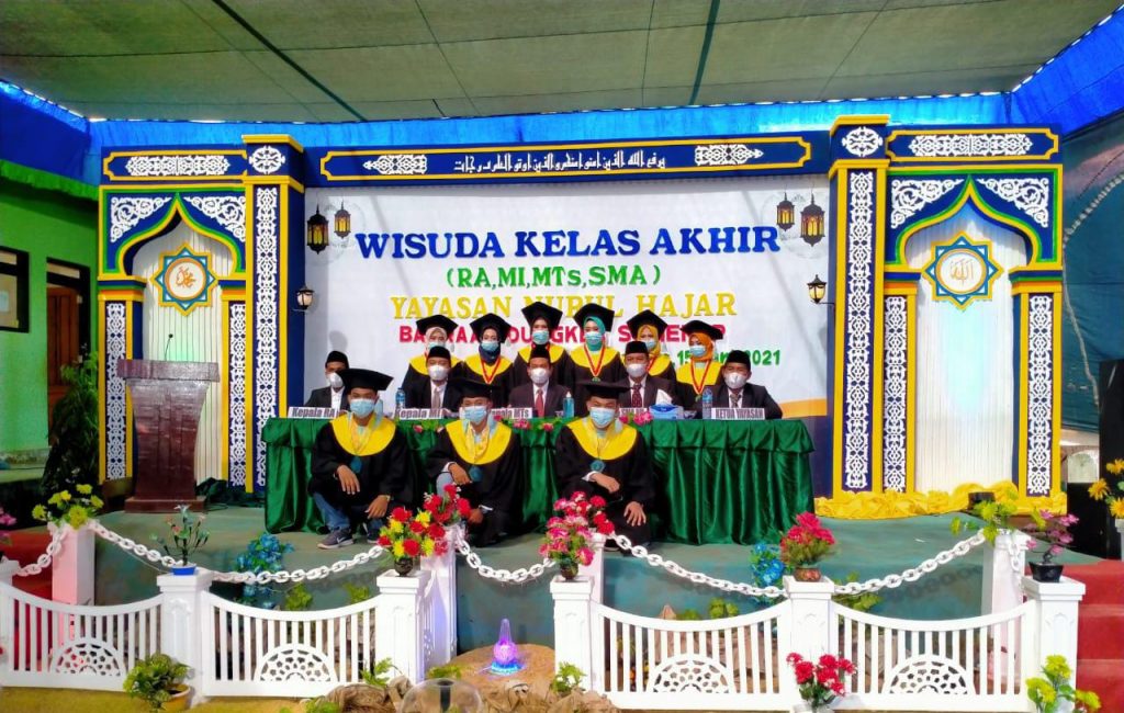 Yayasan Nurul Hajar Giliiyang Gelar Wisuda Kelas Akhir