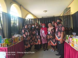 Bhakti Gotong Royong Ke-17 dan HUT PKK Ke- 48, UMKM Terak Bulan Pamerkan Produk Unggulan