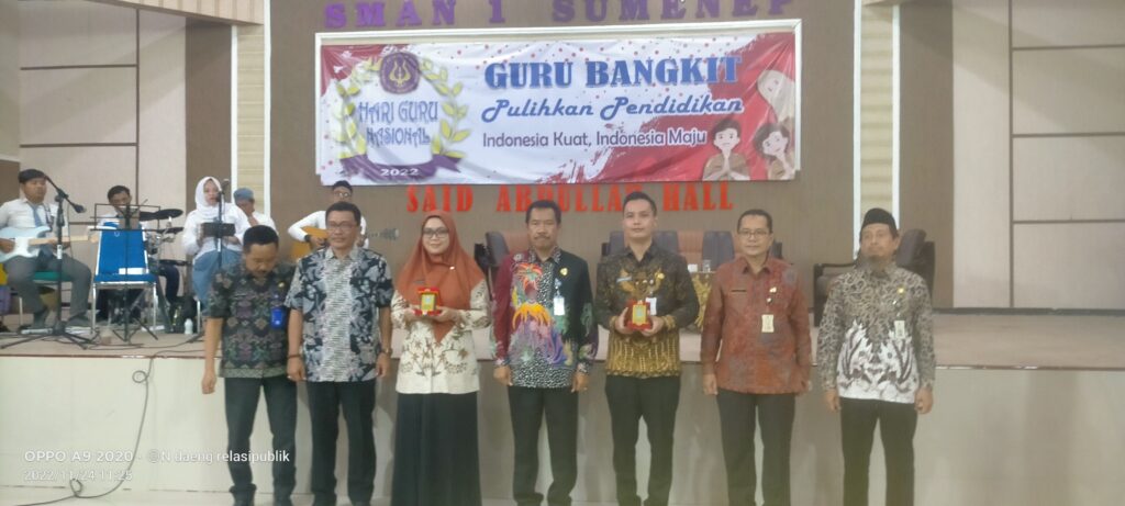 SMAN 1 Sumenep Sambut Hari Guru Nasional, Guru Bangkit Pulihkan Pendidikan, Indonesia Kuat Maju