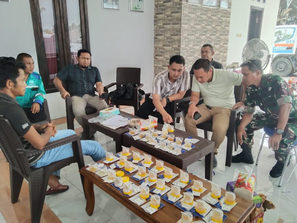 Pencegahan Preventif, Reskoba Polres Sampang Tes Urien Karyawan PT. Alim mix