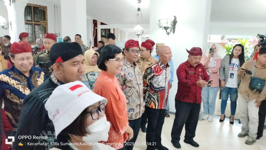 Menkeu RI Sri Mulyani Indrawati Kunker Sumenep, Paparkan Instrumen Simbol Hadirnya Negara