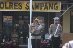 AKBP Siswantoro Pimpin Apel Gelar Pasukan Operasi Semeru Tahun 2023