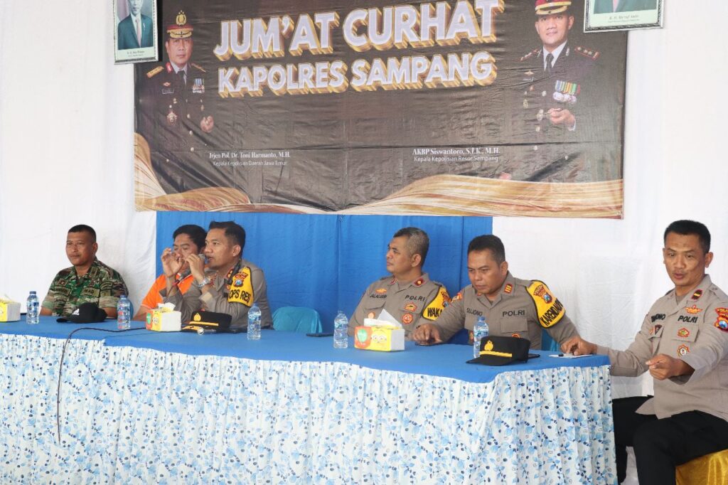 Kapolres Sampang Dukung Program Kades Pacangga’an Selamatkan Generasi Muda