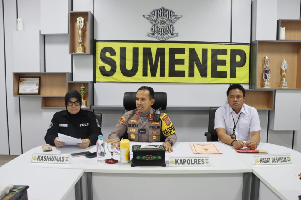 Kado HUT Bhayangkara Ke-77, Polres Sumenep Tetapkan 6 Orang Tersangka Tipidkor Gedung Dinkes