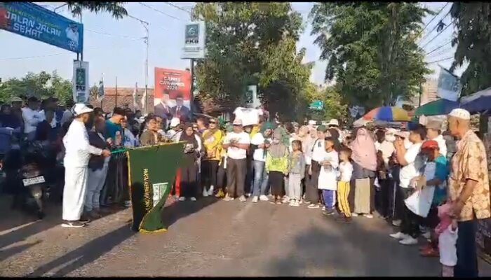 Jalan Sehat Berhadiah Bersama PKB Sumenep Untuk AMIN