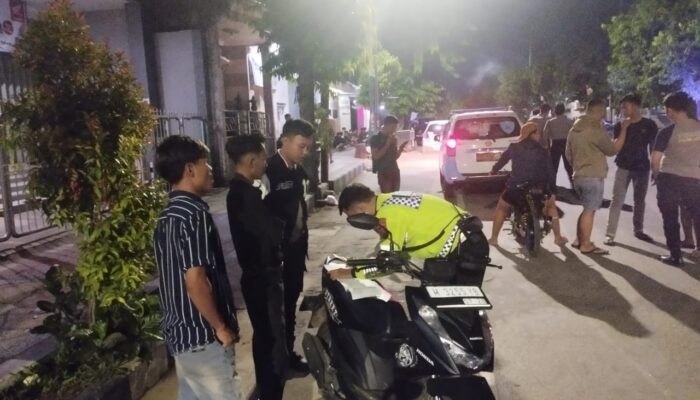 Satlantas Polres Sumenep Tindak Tegas Aksi Balap Liar (Bali)