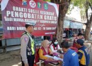 HUT Bhayangkara Ke-78 Polres Sumenep Gelar Pengobatan Gratis Diterminal Wiraraja