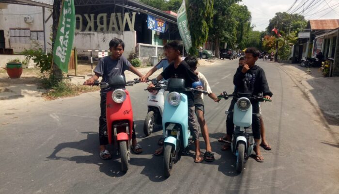 Bentor dan Sepeda Listrik Marak Beroperasi di Jalan Raya, Kasatlantas Polres Sumenep Bungkam