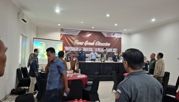 KPU Sumenep Gelar Forum Group Discussion Bersama Lintas Sektoral