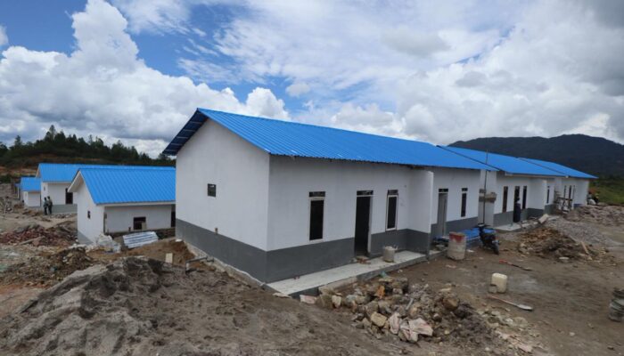 Pembangunan 103 Huntap di Tapanuli Utara Segera Rampung, Relokasi Dimulai Mei