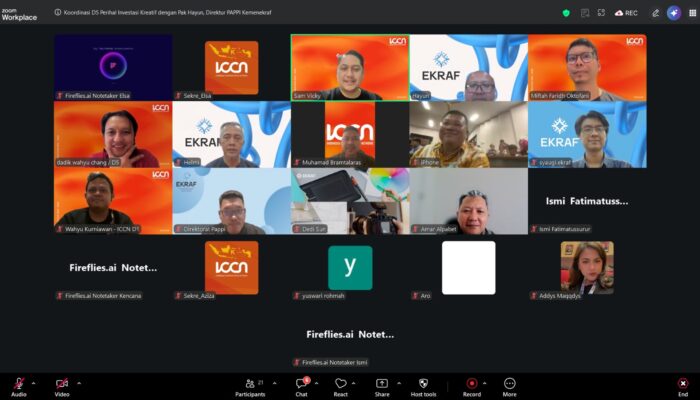 ICCN dan Kementerian Ekonomi Kreatif Dorong Terobosan KUR Berbasis Kekayaan Intelektual