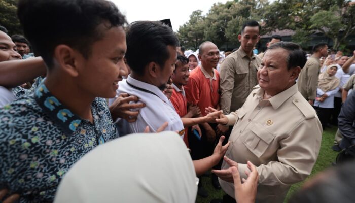 Kehadiran Prabowo Picu Semangat dan Motivasi Belajar Siswa SMAN 1 Cilacap